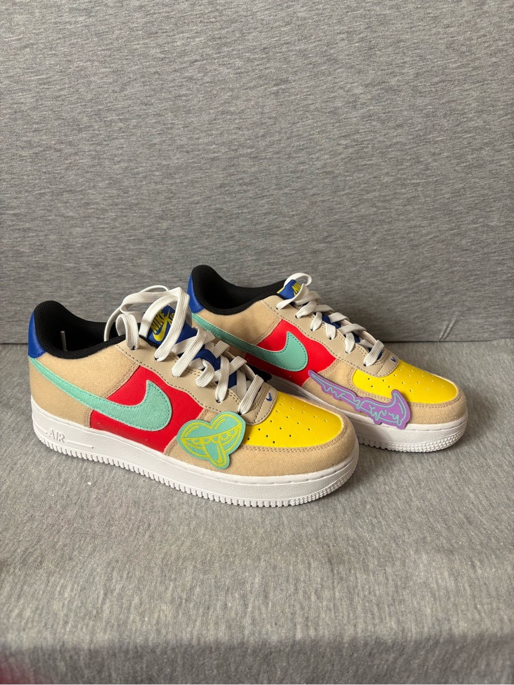 Nike Air Force 1s - Velcro Accents